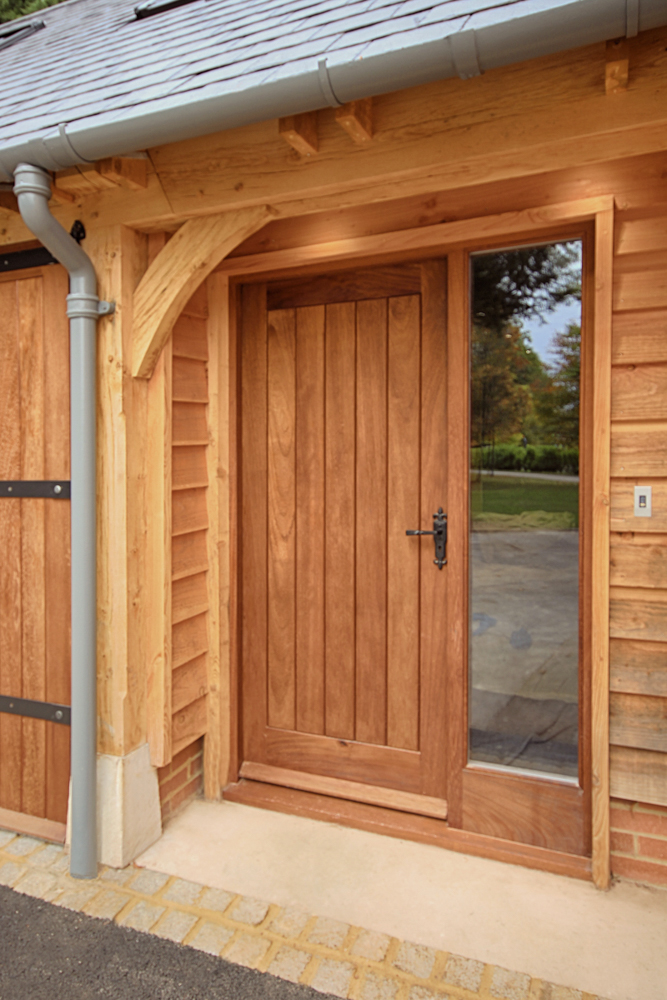Timber Door Entrance